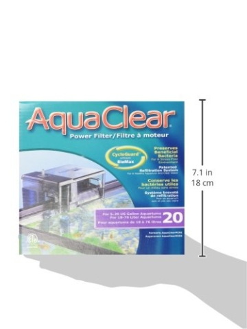 AquaClear 20 Power Filter - 3