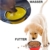 Futternapf Fressnapf für Hund und Katze Hundenapf Katzennapf aus Edelstahl mit Premium Silikon Unterlage Faltbarer Reise Napf Schwarz - 5