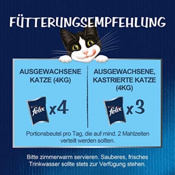 FELIX Sensations Gelees Katzenfutter nass in Gelee, Sorten-Mix, 6er Pack (6 x 12 Beutel à 85g) - 7