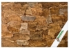 XL Korkrückwand „Desert“ (Rückwand Terrarium) | gereinigt & desinfiziert | 3D Kork-Rückwand 90 x 60 cm Wüste Naturkork Korkrinde - 1