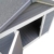 SAUERLAND Hundehütte aus Massivholz | wetterfeste Hundehütten mit Satteldach | isoliertes Hundehaus | Outdoor Hütte mit Vordach, Terrasse & Fenster | B 130 x T 118 x H 108 cm - 3