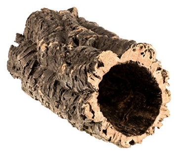 Kork-Deko Korkrinde | Korkröhre | Korktunnel | Baumstammtunnel | gereinigt & desinfiziert ca. 30 cm lang , Ø = 11-14 cm (Innen-Durchmesser) - 5