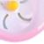 zfdg Kleintierspielzeug Laufrad, Hamsterrad, Übungsrad für Hamster, Silent Hamster Wheel, Hamsterrad Kunststoff, für Totoro Mouse Eichhörnchen Kleintier Haustier Sporttrainingsspielzeug (Rosa) - 5