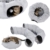 PAWZ Road Katzentunnel Katzenspielzeug Hundetunnel Donut Kreis Form faltbar abnehmbar grau - 2