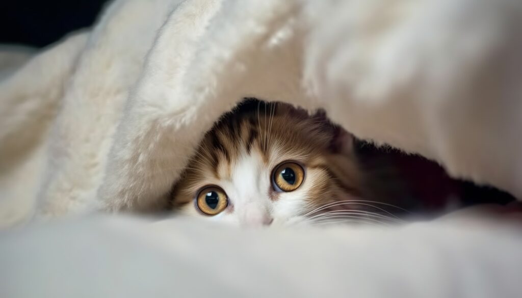 katze plötzlich verstört
