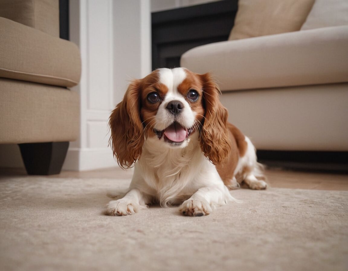 Besonders geeignet für Wohnungshaltung   - Cavalier King Charles Spaniel Größe » Größe und Haltung des Cavalier  