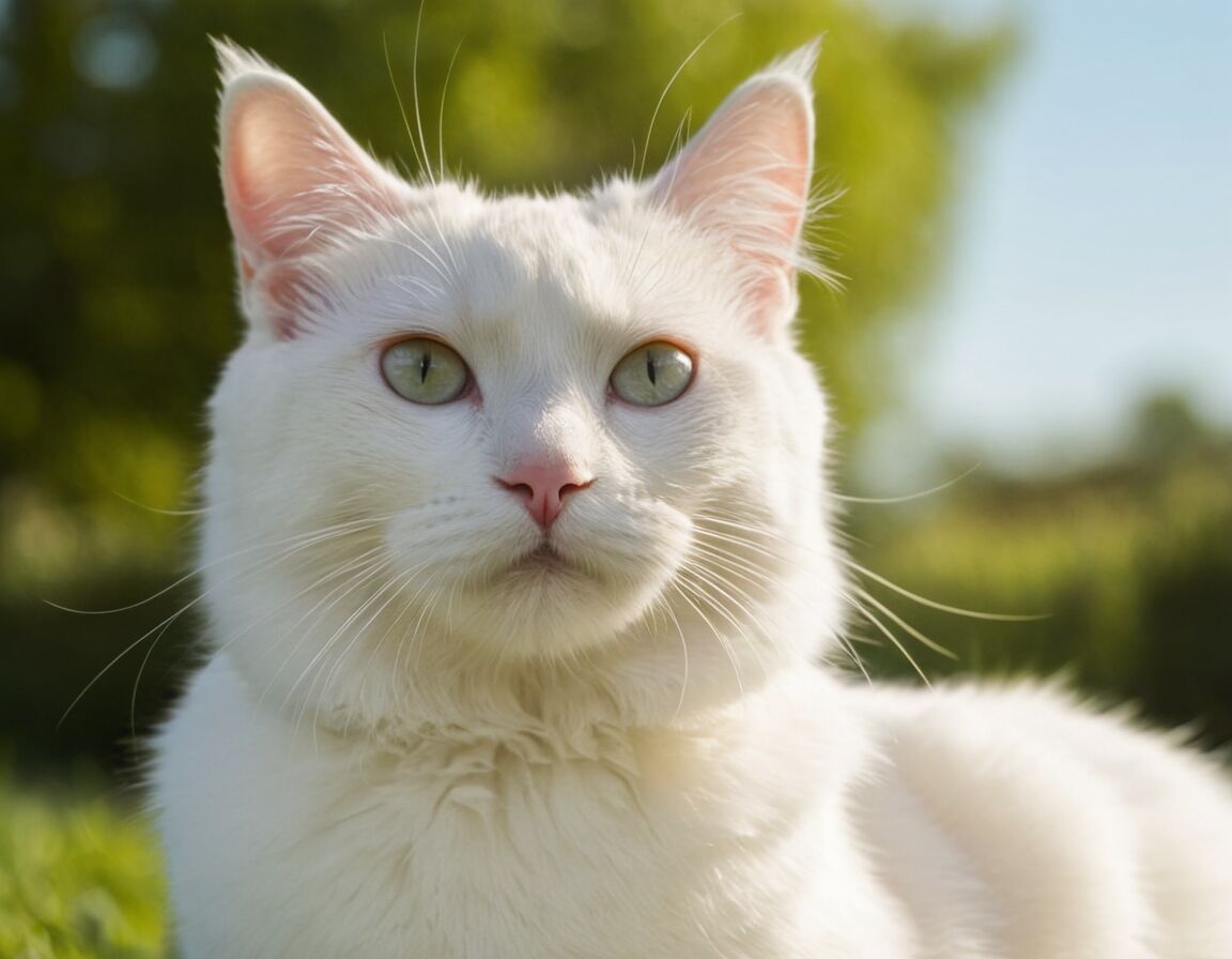 Kreative Wortspiele für Katzennamen - Name für weiße Katze » Finde den perfekten Namen für Weiße
