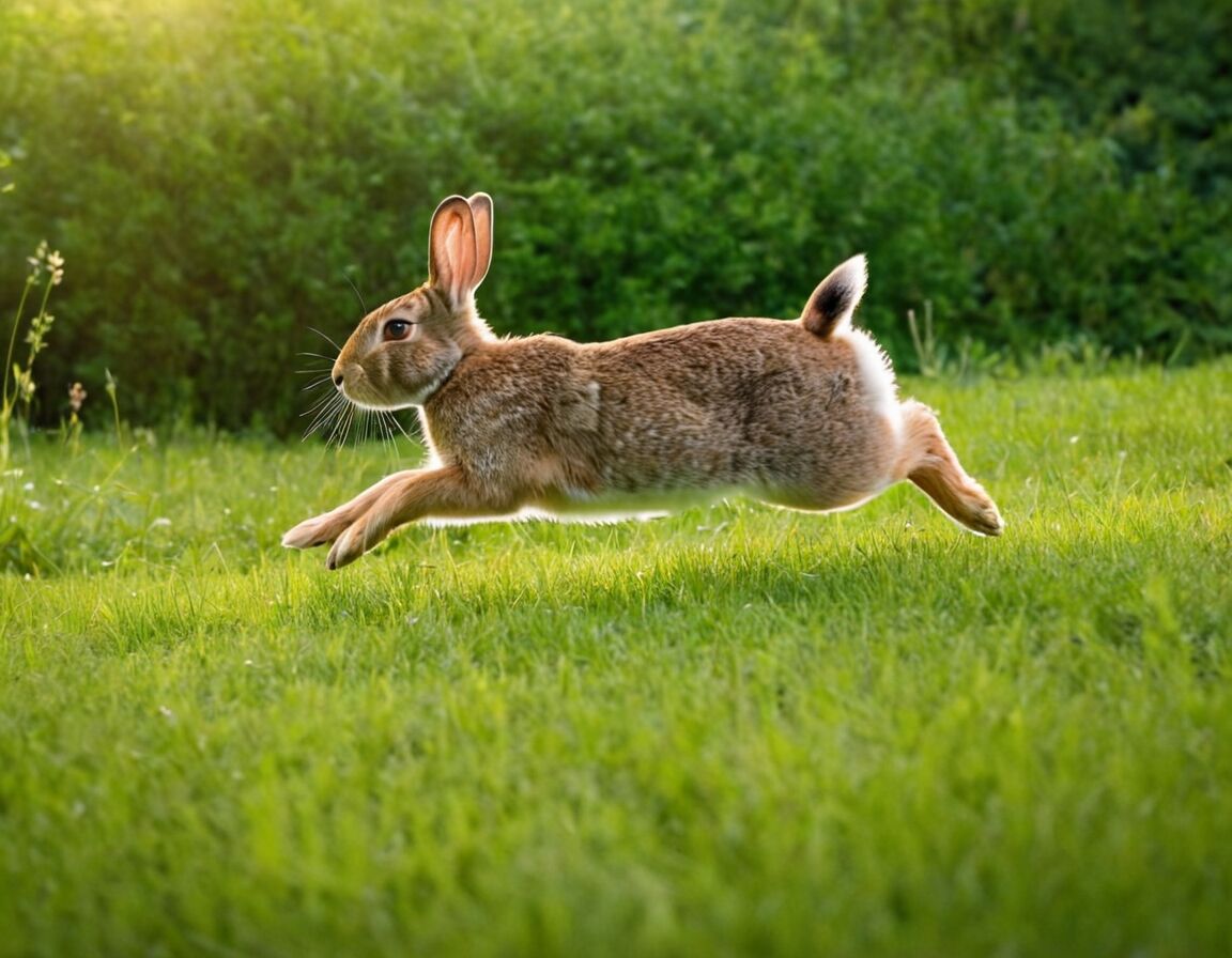 Kaninchen: Blitzschnell vor Raubtieren fliehen - Schnellste Tiere an Land » Die schnellsten Tiere der Erde